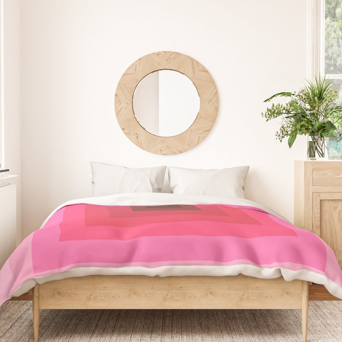 gradient geometric Duvet Cover Gallery Image 3