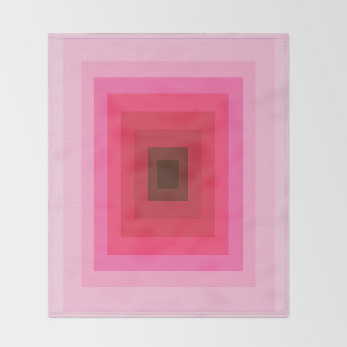 gradient geometric Throw Blanket Gallery Image 2