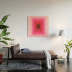 gradient geometric Wood Wall Art Gallery Image 2