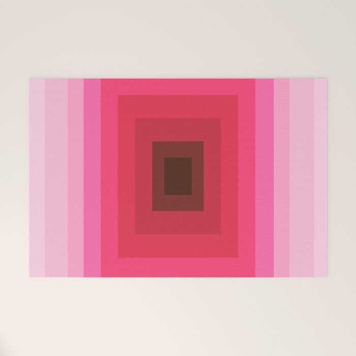 gradient geometric Welcome Mat Gallery Image 1