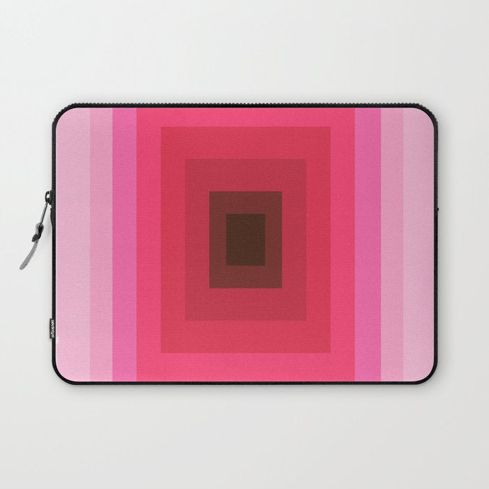 gradient geometric Laptop Sleeve Gallery Image 1