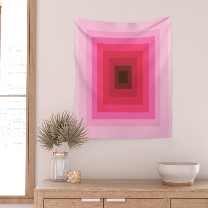 gradient geometric Wall Tapestry Gallery Image 2