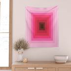 gradient geometric Wall Tapestry Gallery Image 2