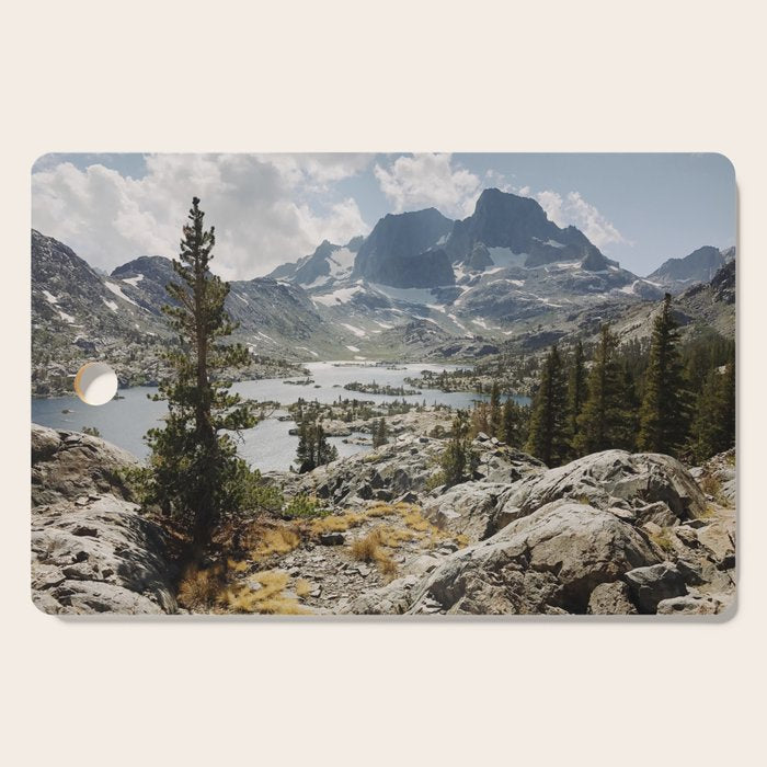 Partly Cloudy Afternoon in the Eastern Sierra Cutting Board Gallery Image 1