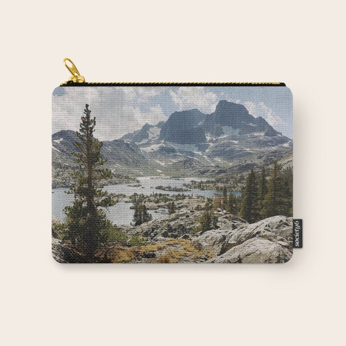 Partly Cloudy Afternoon in the Eastern Sierra Carry All Pouch Gallery Image 1