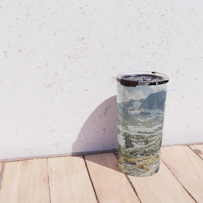 Partly Cloudy Afternoon in the Eastern Sierra Travel Mug Gallery Image 4