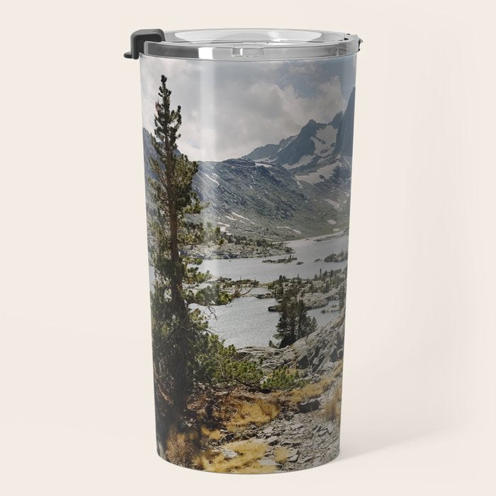 Partly Cloudy Afternoon in the Eastern Sierra Travel Mug Gallery Image 3