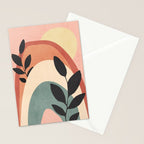 Abstract Art Rainbow 6 Stationery Card Gallery Image 2