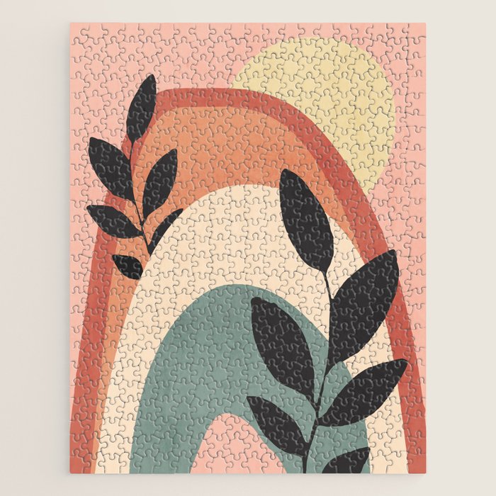 Abstract Art Rainbow 6 Jigsaw Puzzle Gallery Image 1