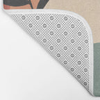 Abstract Art Rainbow 6 Bath Mat Gallery Image 2