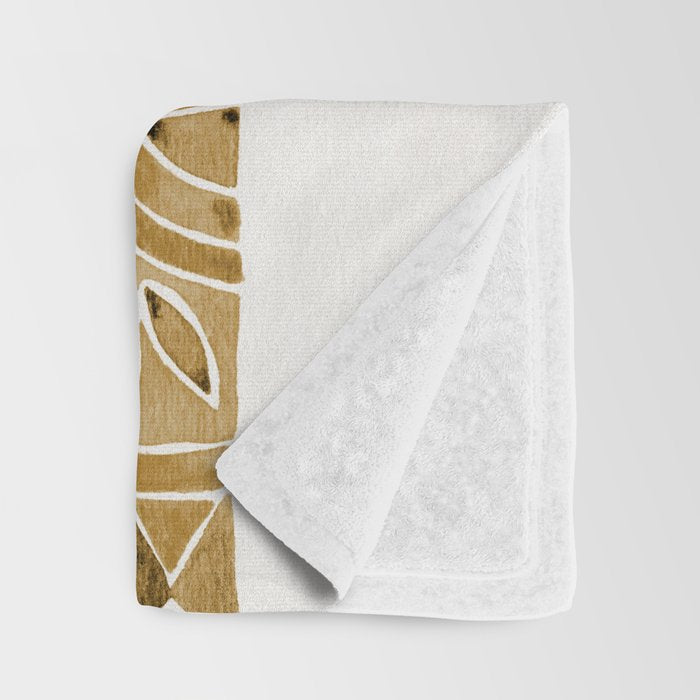 Giraffes - Sepia Palette Throw Blanket Gallery Image 3