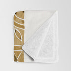 Giraffes - Sepia Palette Throw Blanket Gallery Image 3