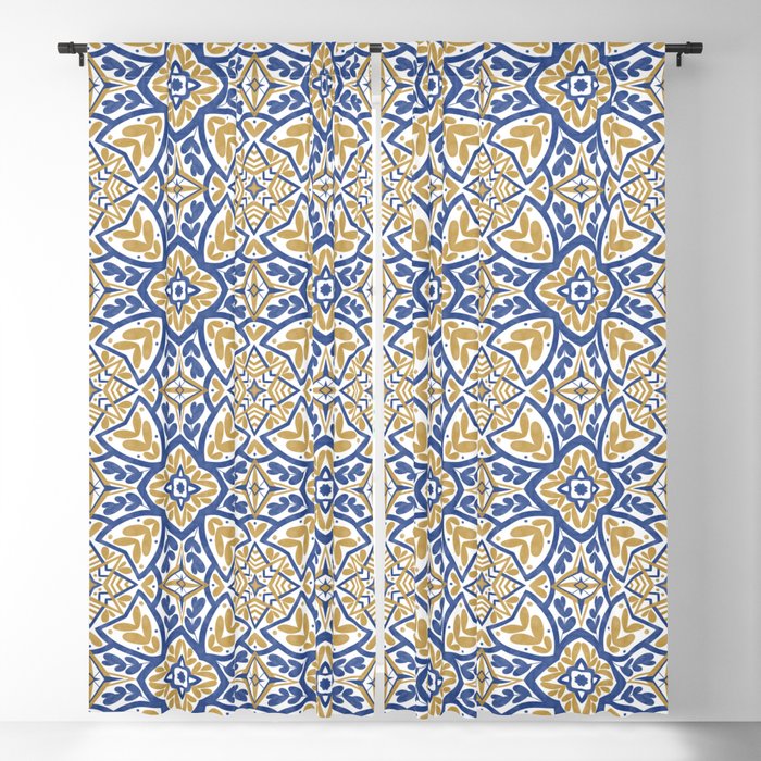 Intricate Ornamentals tiles NS Window Curtain Gallery Image 5