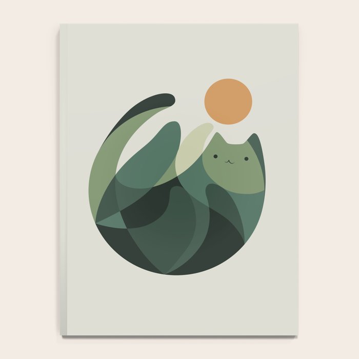 Cat Landscape 121 Notebook Gallery Image 4