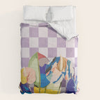 Modern artistic flowery tropical II Comforter Gallery Image 6
