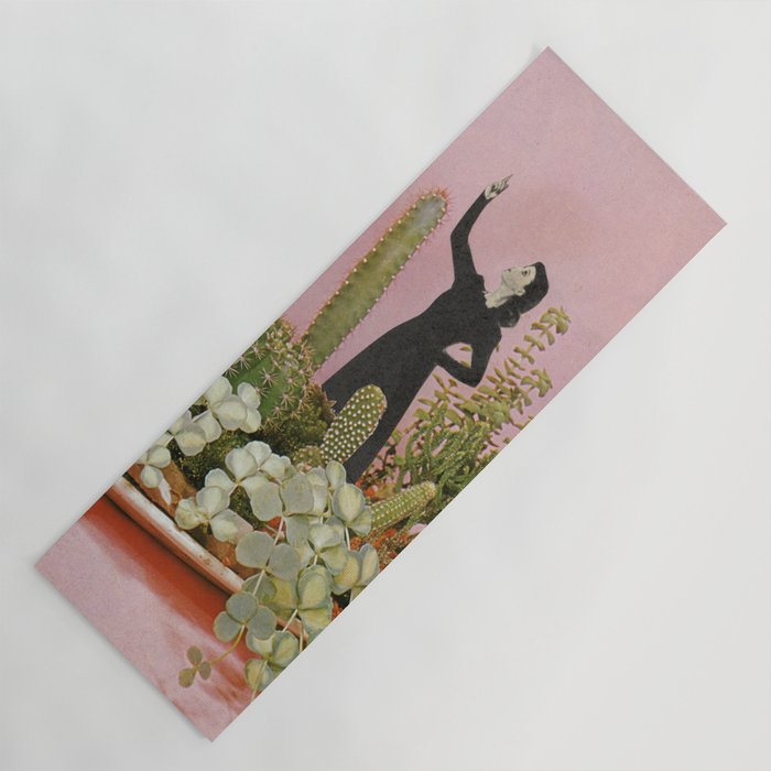 The Wonders of Cactus Island Yoga Mat Gallery Image 1