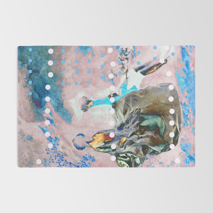 The Lovers In Pink Rug Gallery Image 2