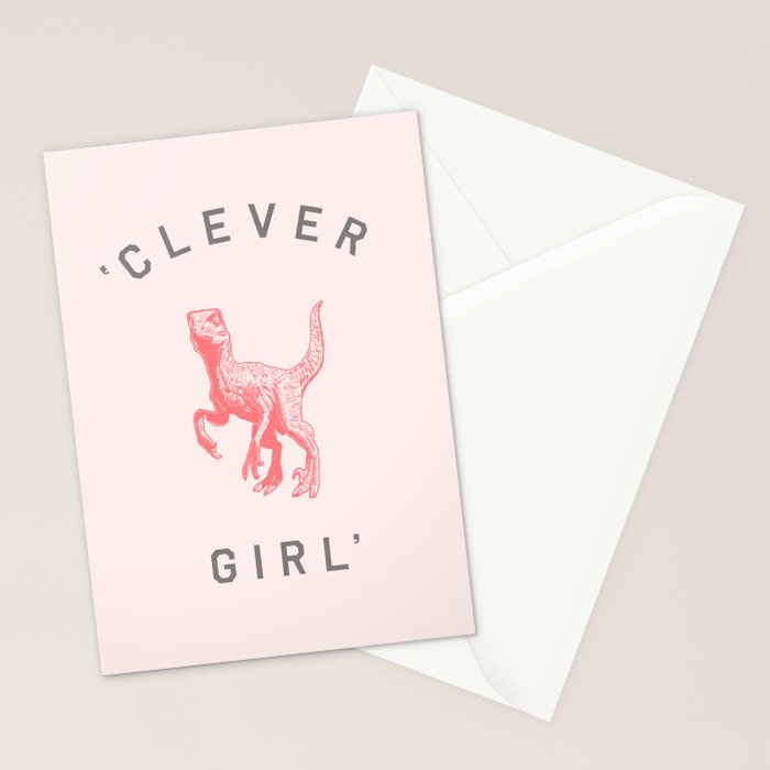 Clever Girl Stationery Card Gallery Image 2