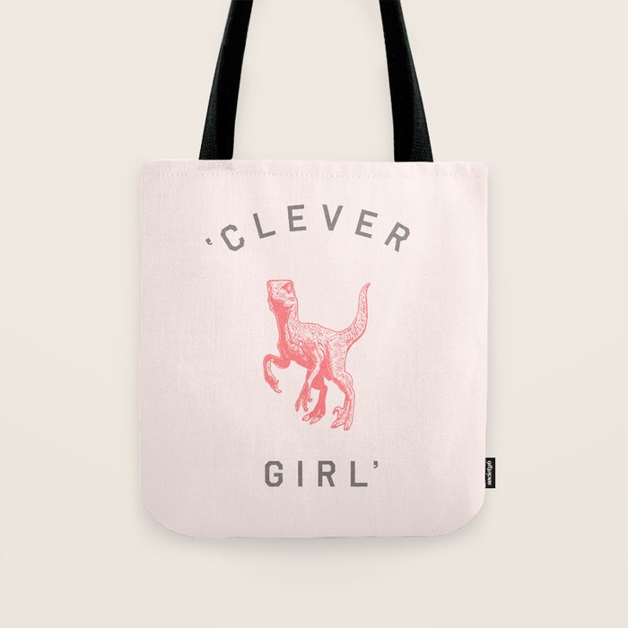 Clever Girl Tote Bag Gallery Image 1