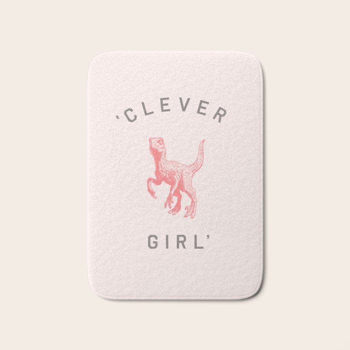 Clever Girl Bath Mat Gallery Image 1