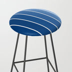 Gradient Arch VIII Bright Blue Mid Century Modern Rainbow Stool Gallery Image 2