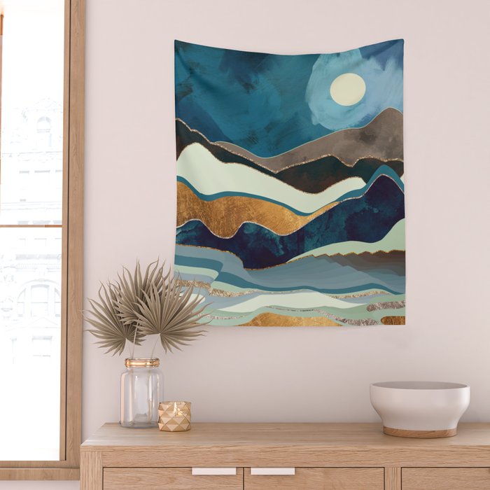 Autumn Hills Wall Tapestry Gallery Image 2