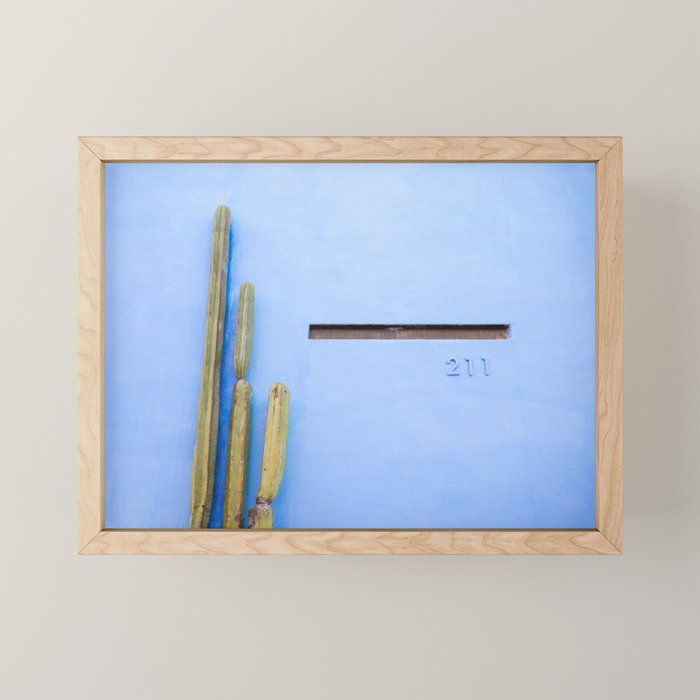 Oaxaca Cacti II | Mexico travel photography Mini Art Print Gallery Image 1