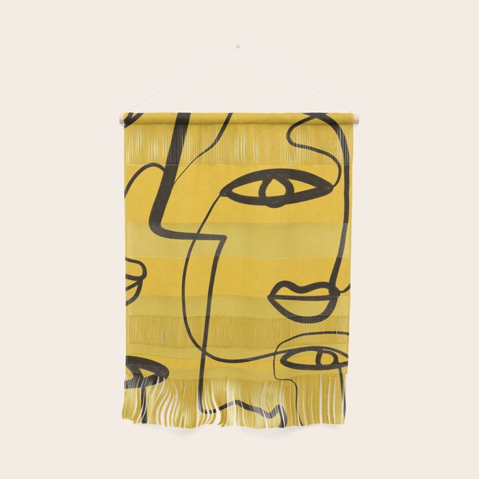 Abstract Faces 4 Wall Hanging Gallery Image 1