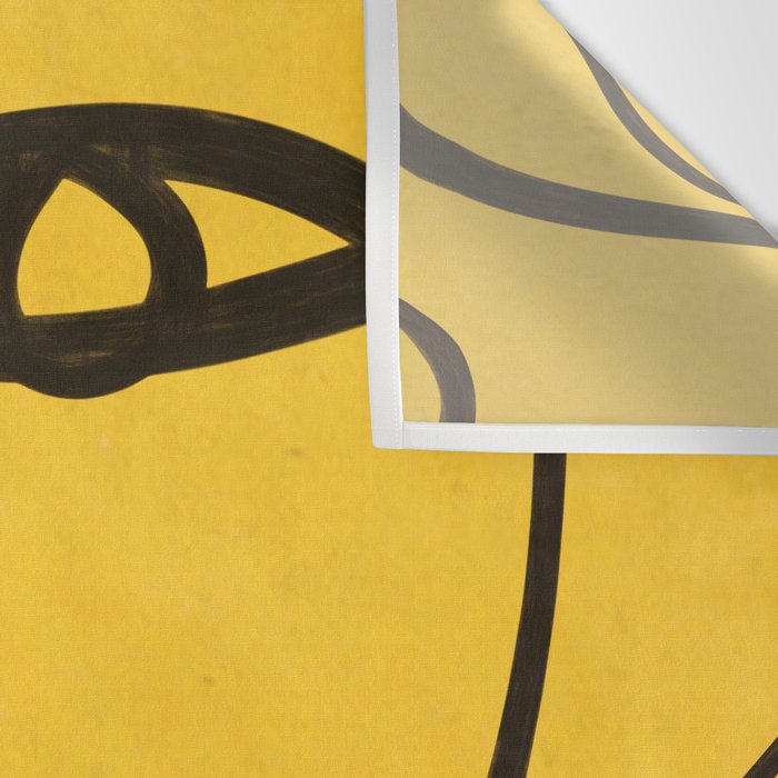 Abstract Faces 4 Wall Tapestry Gallery Image 3