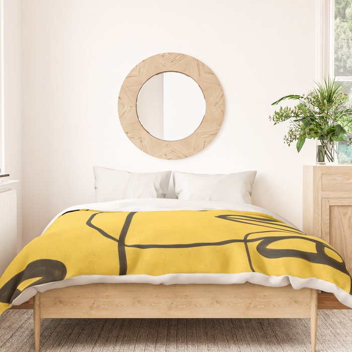 Abstract Faces 4 Duvet Cover Gallery Image 3