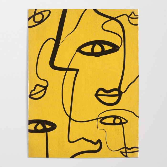 Abstract Faces 4 Poster Gallery Image 4