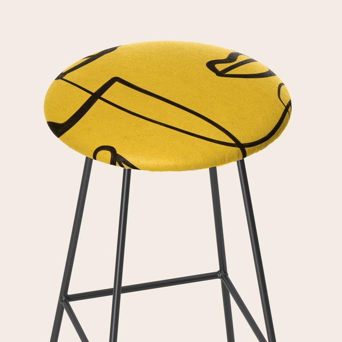 Abstract Faces 4 Stool Gallery Image 2