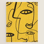 Abstract Faces 4 Jigsaw Puzzle Gallery Image 1