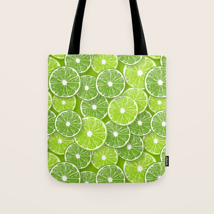 Lime pop Tote Bag Gallery Image 1