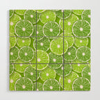 Lime pop Wood Wall Art Gallery Image 1