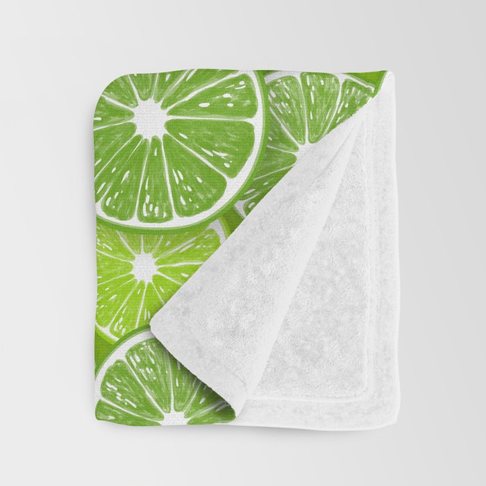 Lime pop Throw Blanket Gallery Image 3