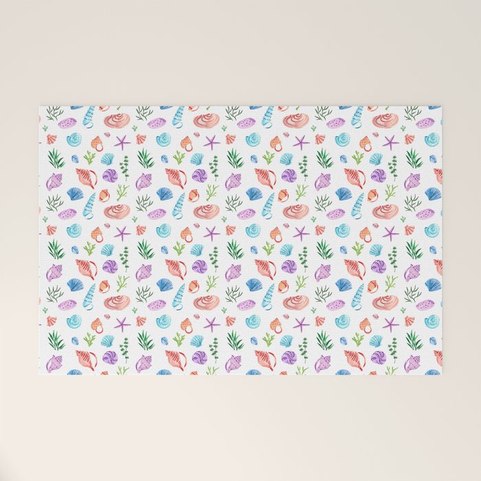 Seashells Welcome Mat Gallery Image 1