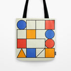 Bauhaus Blocks 02 Tote Bag Gallery Image 1