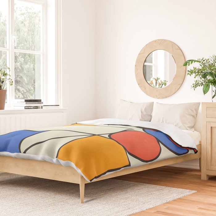 Bauhaus Blocks 02 Duvet Cover Gallery Image 2