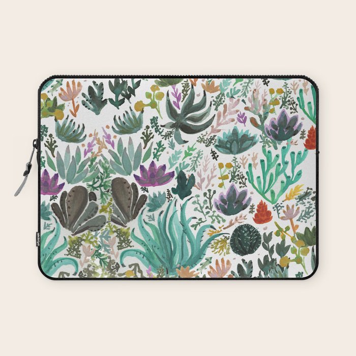 Succulent and Cacti Laptop Sleeve