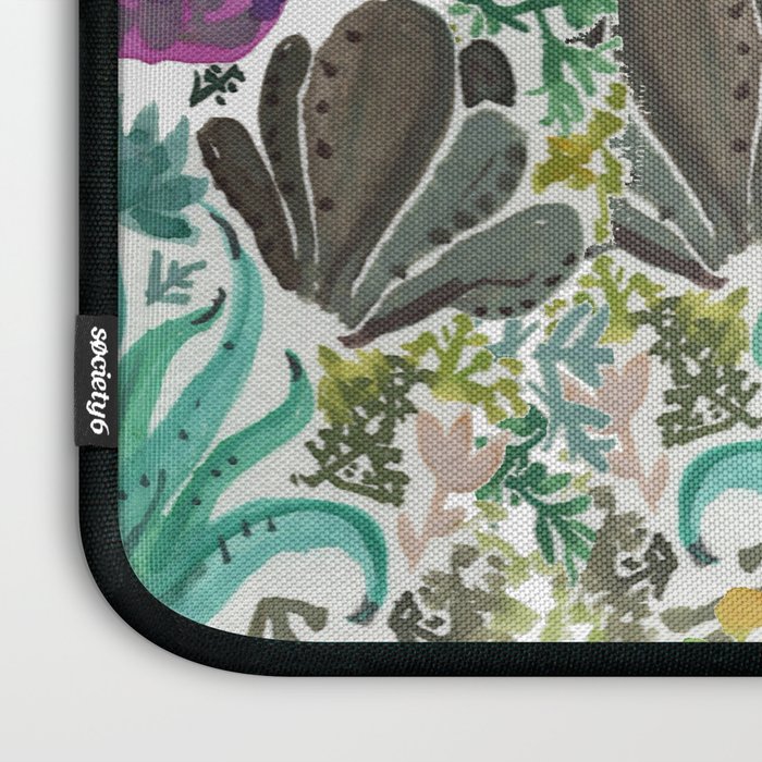 Succulent and Cacti Laptop Sleeve Gallery Image 3