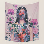 In Bloom 38 Wall Tapestry Gallery Image 4
