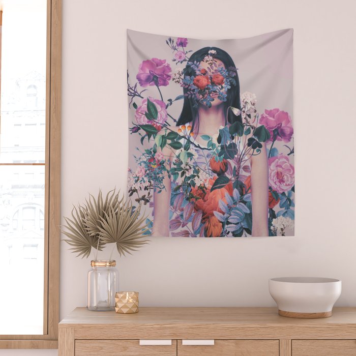 In Bloom 38 Wall Tapestry Gallery Image 2