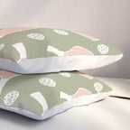Preppy Pink Pickleball Pillow Sham Gallery Image 3