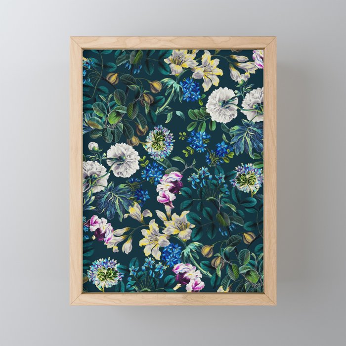 Chintzy Florals II Mini Art Print Gallery Image 1