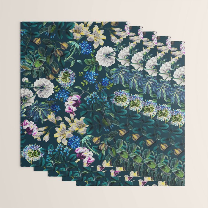 Chintzy Florals II Wrapping Paper Gallery Image 3