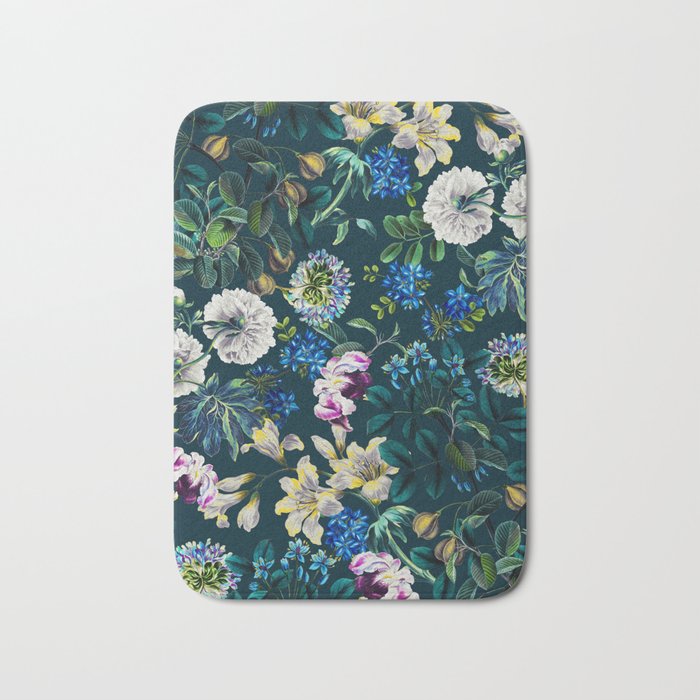 Chintzy Florals II Bath Mat Gallery Image 1