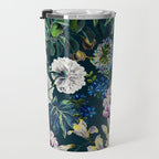Chintzy Florals II Travel Mug Gallery Image 3