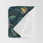 Chintzy Florals II Throw Blanket Gallery Image 3