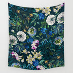 Chintzy Florals II Wall Tapestry Gallery Image 4